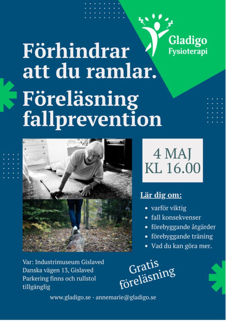 Förhindrar att du ramlar; all text i bilden finns även utskriven under bilden.